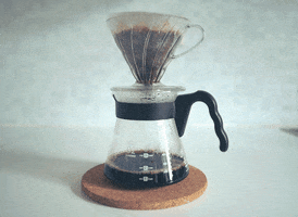 Pour Over Coffee Time GIF by subtlestrokes