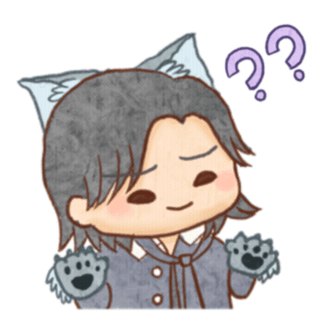 Wolf Question Sticker
