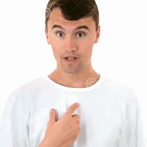 Pointing Talking About Me GIF