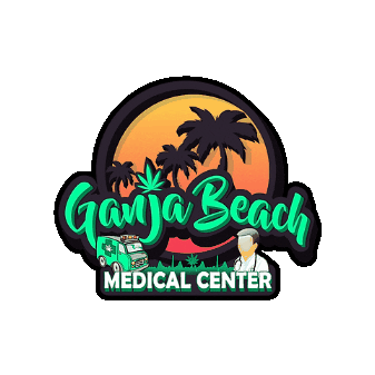 Ganja Beach Media Sticker
