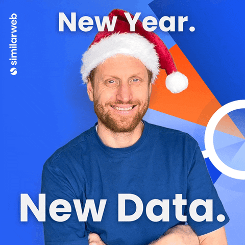 New Year Christmas GIF by Similarweb