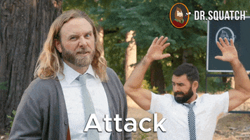 Attack Charging GIF by DrSquatchSoapCo