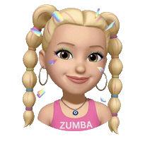 Zumba Fitness Kiss Sticker by Didem Zeybek