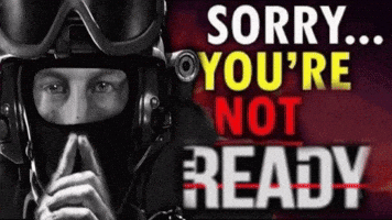 Sorry Ready Or Not GIF