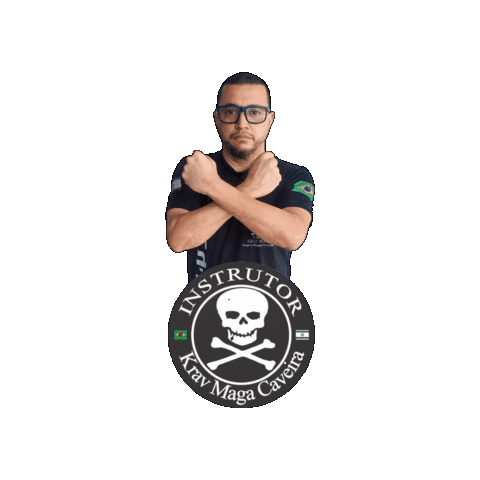 Kravmagacaveira Sticker by NXCROSS Fight Defense