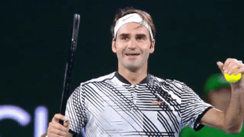 nicolasl federer reaction australian open GIF