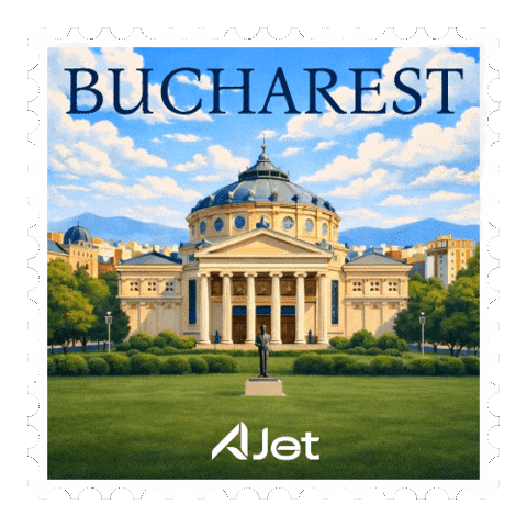 Flight Romania Sticker by AJet