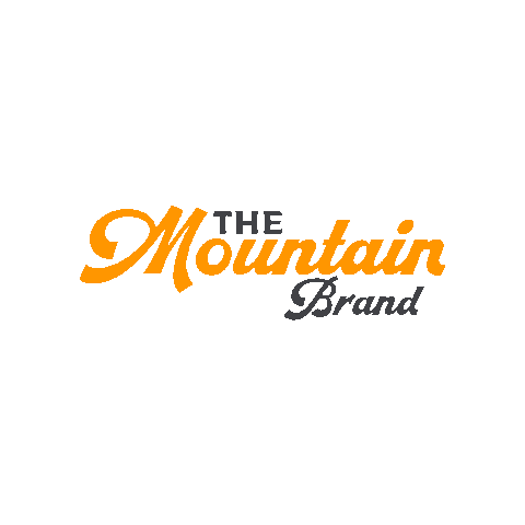 The Mountain Brand Sticker