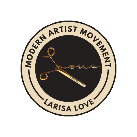 Modern Artist Movement Sticker by Larisa Love