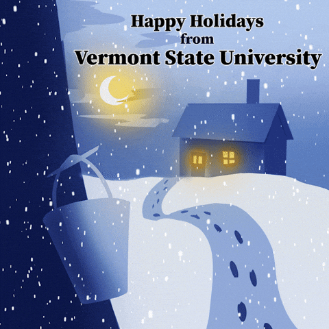 Maple Syrup Snow GIF by Vermont State University