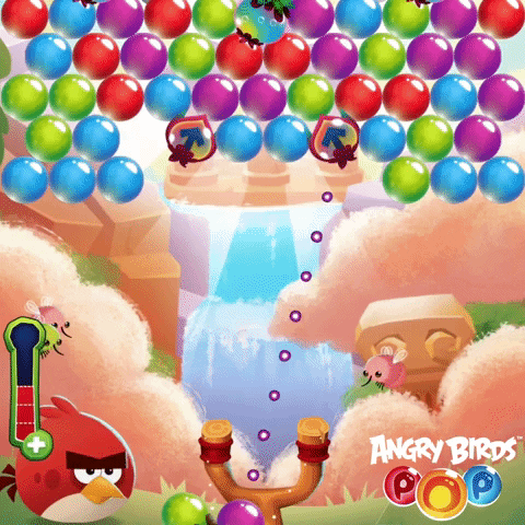 pop bubble GIF by Angry Birds