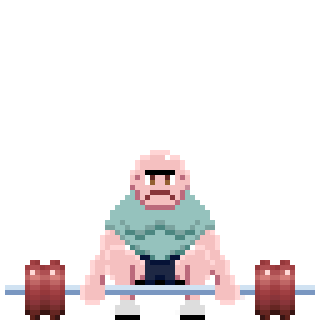 Pixel Workout Sticker by KA-EX