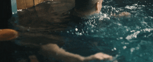 wet dog swimming GIF by George Ezra