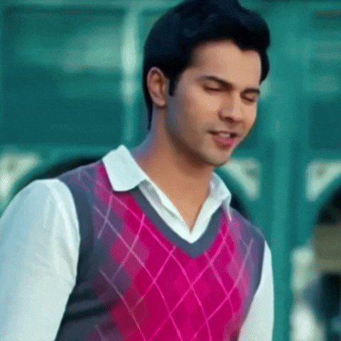 Varun Dhawan Smiling GIF