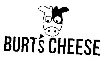 Cheese Cow Sticker by Staniford Associates Ltd