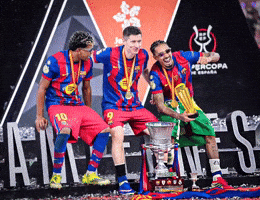 Raphinha Visca Barca GIF