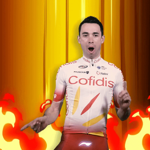 on fire GIF by Team Cofidis - #Cofidismyteam
