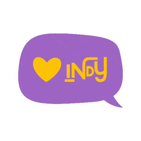 Indiana Indianapolis Sticker by WE LIKE INDY