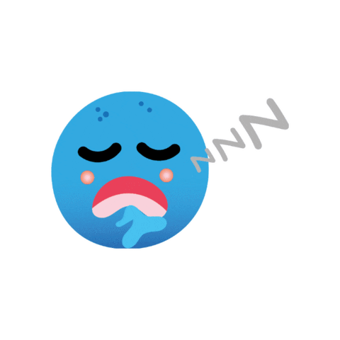 Sleepy Wave Sticker by metodowave