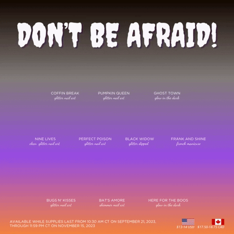 Color Street Halloween 2023 GIF