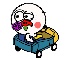 Badass Driving Sticker by kwaesam