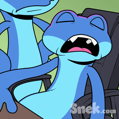 Tired Sleep GIF by Snek