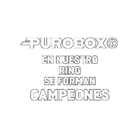 Boxing Boxeo Sticker by Puroboxr