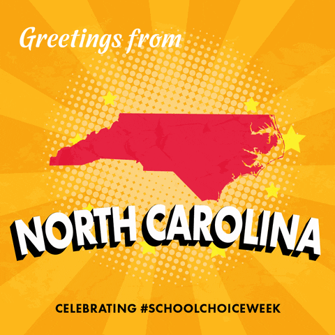North Carolina Education GIF by National School Choice Week