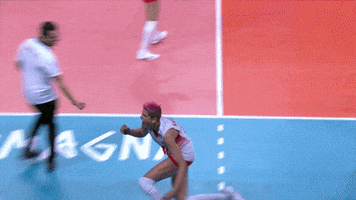 Go For It Reaction GIF by Volleyball World