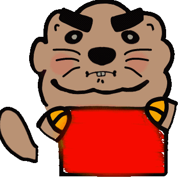 Rainbow Beaver Sticker