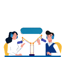 Radio Podcast Sticker by SANF