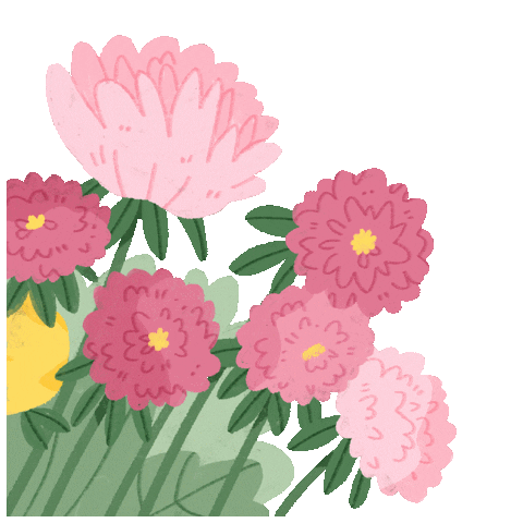 Flower Sticker