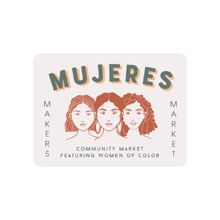 Mujeres Makers Market Sticker