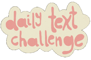 Daily Text Challenge Sticker