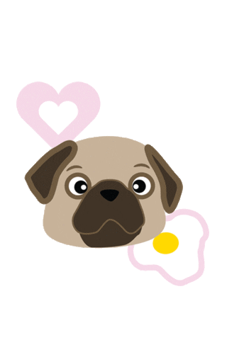 Pug Sticker