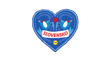 Srdce Sticker by Lidl Slovensko