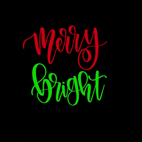 Christmas Calligraphy GIF