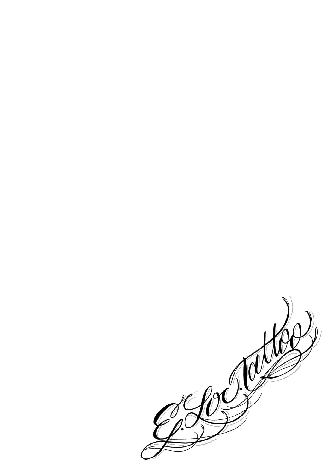 E Loc Sticker by Eloc Tattoo