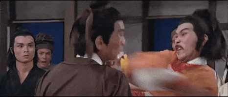 martial arts shut up GIF by Shaw Brothers