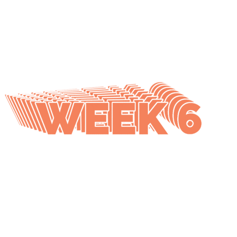 Week6 Sticker by Stef Moss