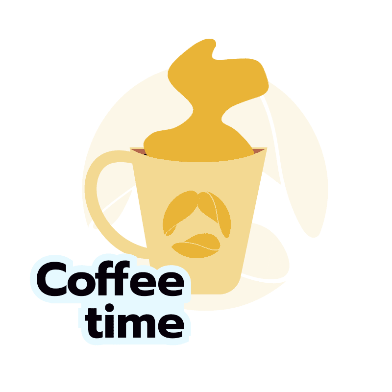 Coffee Time Sticker by AvengaUA