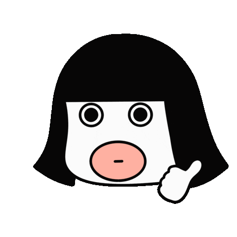 Girl くちびる Sticker