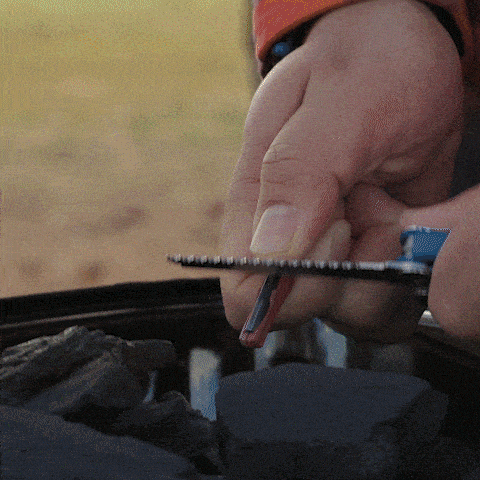 Fire Camping GIF by leathermantools
