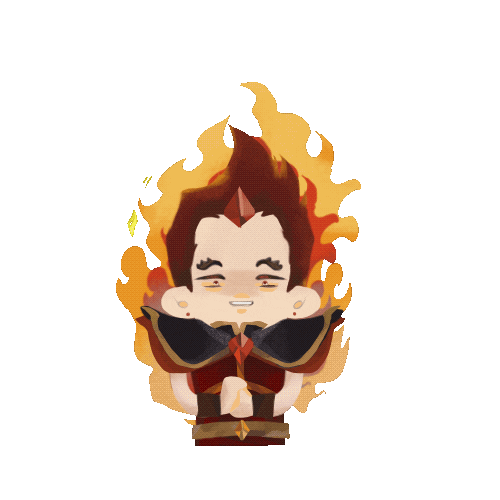 Fire Sticker