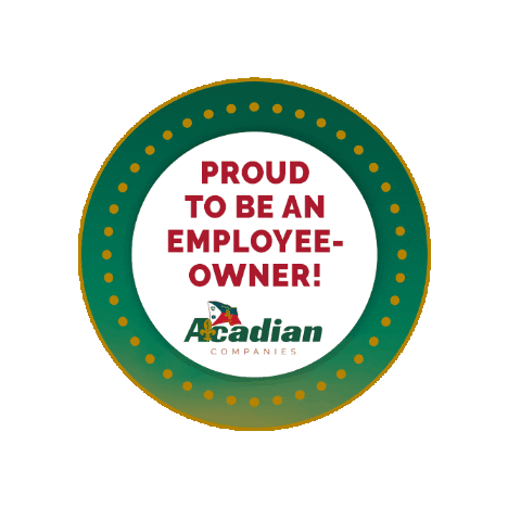 Employee-Owned Sticker by Acadian Companies
