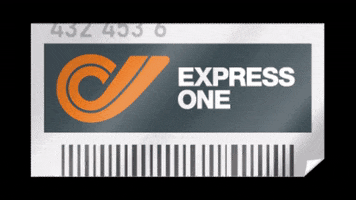 Logo Delivery GIF by Express One