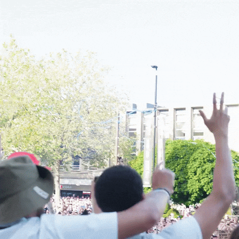 Celebrations GIF by Bolton Wanderers FC