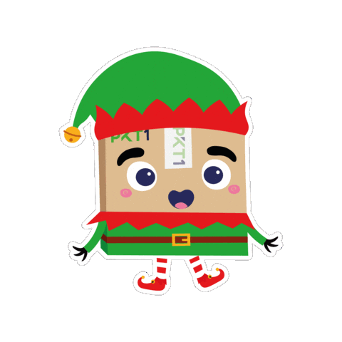 Elf Caja Sticker by PKT1 centro de envíos