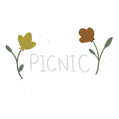 Flowers Picnic Sticker