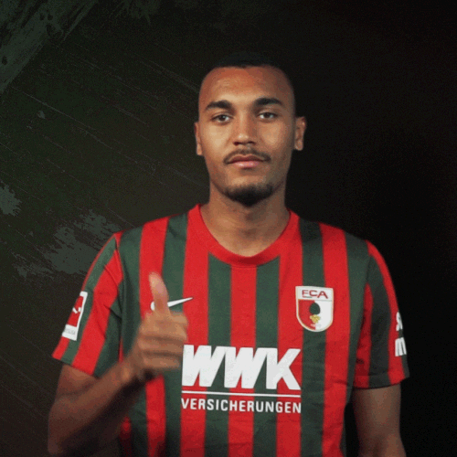 Well Done Football GIF by FC Augsburg 1907